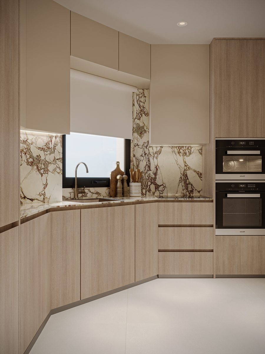 The kitchen