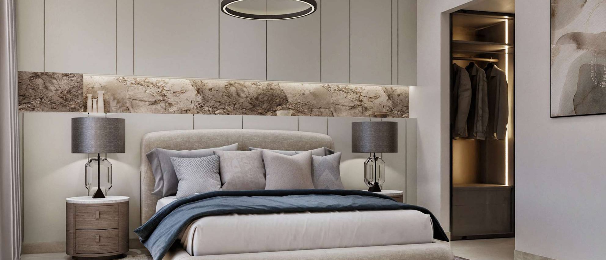 A bedroom — render